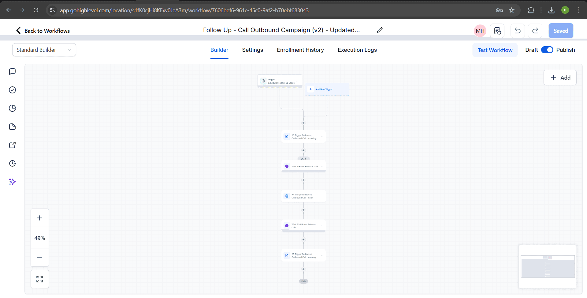GHL to n8n webhook routing