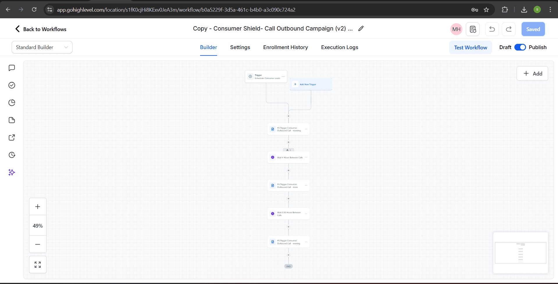 Retell AI campaign agent configuration