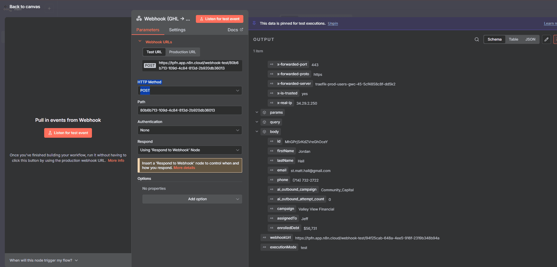 Custom field mapping for campaigns